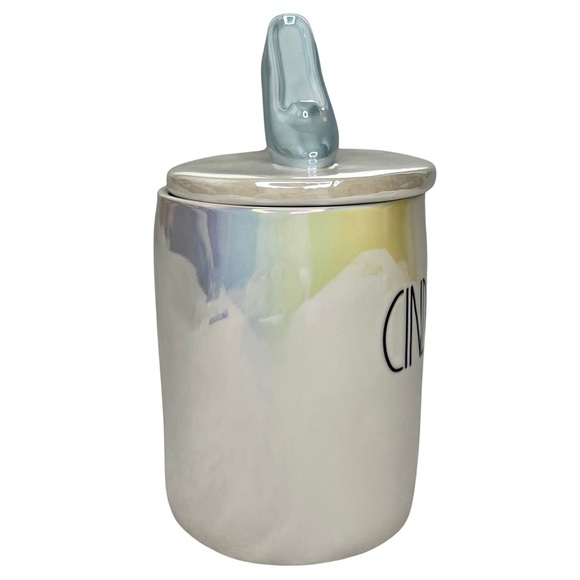 Rae Dunn Disney New CINDERELLA Mug Glass Slipper Iridescent Black LL Coffee Tea - Picture 6 of 17